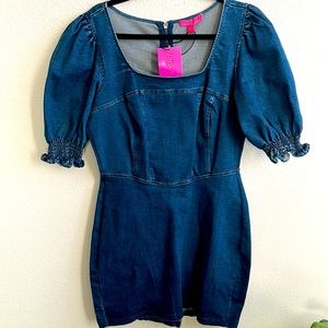 NWT - Betsy Johnson denim dress